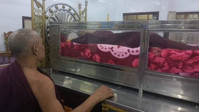 Sayadaw Bhaddanta MunindabhivamsaIl a été tué par balles le 19 juin alors qu'il se déplaçait en voiture près de Mandalay (centre) en Birmanie.