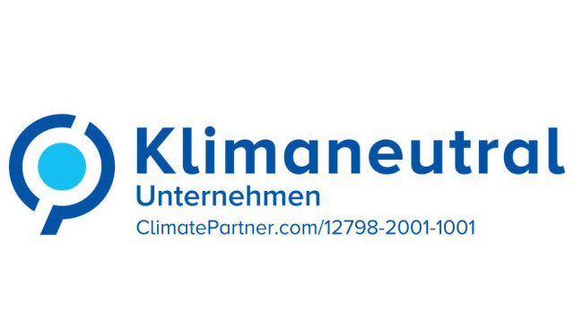Exemple d'étiquette "neutre pour le climat" d'une entreprise allemande