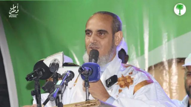 Hamadi Ould Sidi El Mokhtar, candidat conservateur aux présidentielles en Mauritanie.