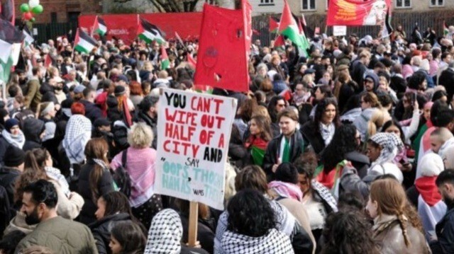 Copenhagen police arrest scores of pro-Palestinian activists on charges ...