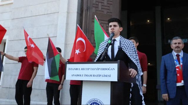 Kudüs Bildirisi, İstanbul'un çeşitli ilçelerindeki diğer okullarda da kapanış törenlerinde öğrenciler tarafından seslendirildi.