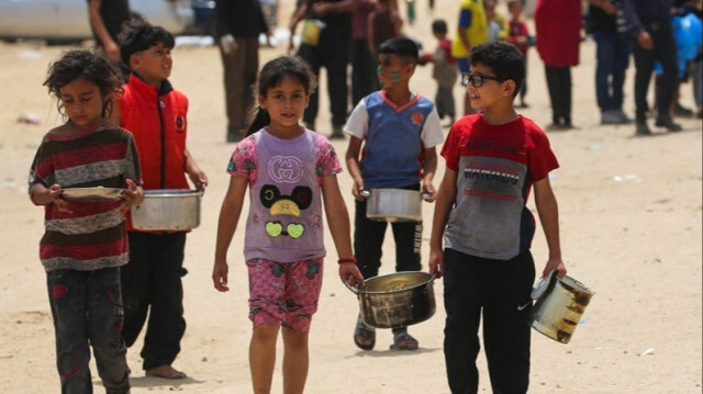 Plus de 3 500 enfants de moins de cinq ans sont menacés de mourir de faim dans l'enclave palestinienne, a alerté le bureau des médias du gouvernement à Gaza, le 3 juin 2024.