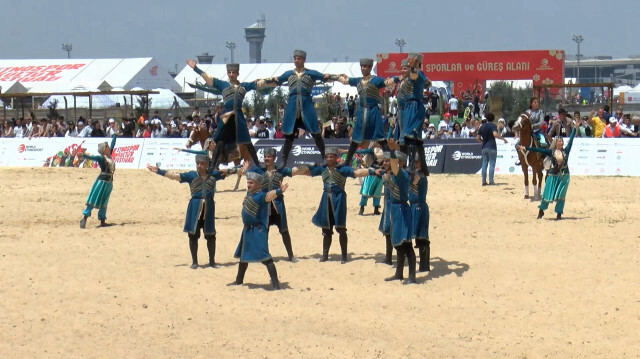 La sixième édition du festival de sport ethnique Etnospor se tient en juin 2024 à Istanbul.