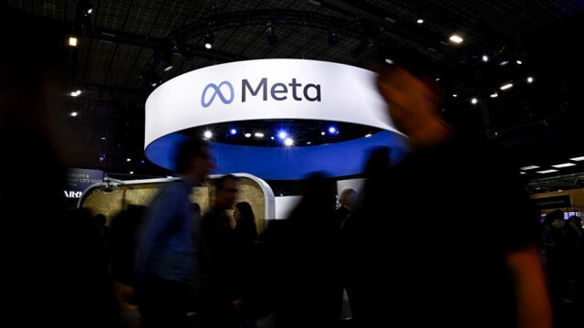 Le logo de la société américaine Meta est affiché lors du salon Vivatech des startups et de l'innovation technologique, au parc des expositions de la Porte de Versailles à Paris, le 22 mai 2024.