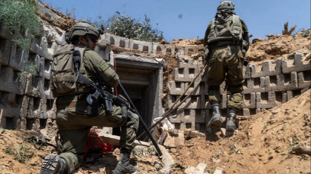 5 soldats israéliens ont été tués lors du bombardement d'un tunnel à l'ouest de la ville de Rafah, située dans le sud de la bande de Gaza, le 06 juin 2024.