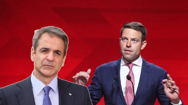 Yunanistan Başbakanı Miçotakis-SYRIZA lideri Stefanos Kaselakis