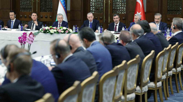 Cumhurbaşkanı Erdoğan Türkiye-Özbekistan İş Forumu'nda konuştu.