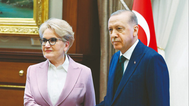 Meral Akşener, Cumhurbaşkanı Recep Tayyip Erdoğan.