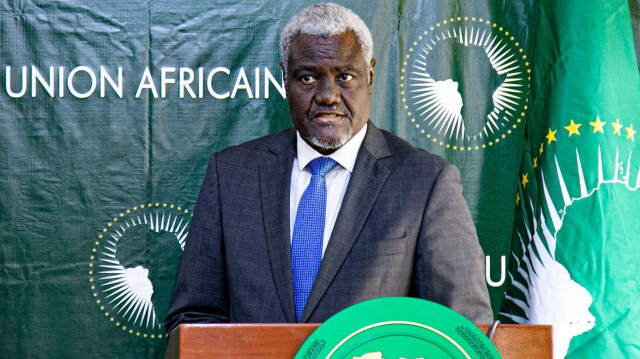 Le Président de la Commission de l'Union africaine, Moussa Faki Mahamat.