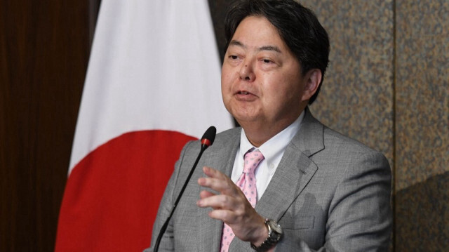 Le ministre japonais des Affaires étrangères, Yoshimasa Hayashi.