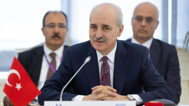 TBMM Başkanı Numan Kurtulmuş.