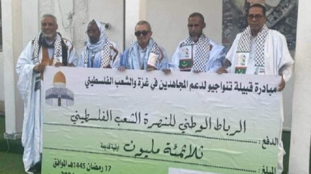 انتفاضة القبائل الموريتانية لدعم غزة.. تنافس في الخير بجمع التبرعات 
