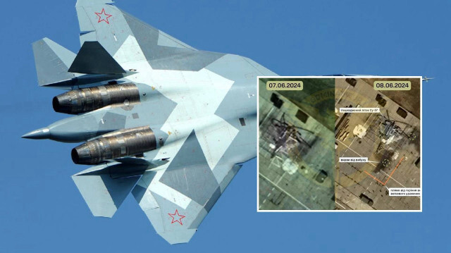 Su-57 savaş uçağı parçalarına ayrıldı