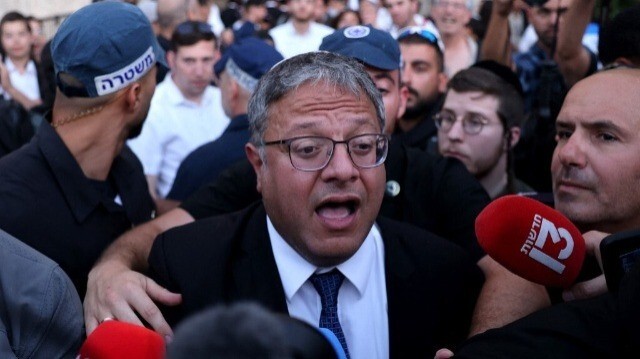 Le ministre israélien de la Sécurité nationale, Itamar Ben-Gvir.
