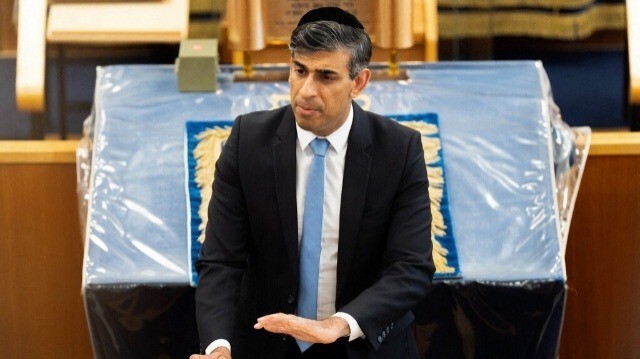 Le Premier ministre du Royaume-Uni, Rishi Sunak.