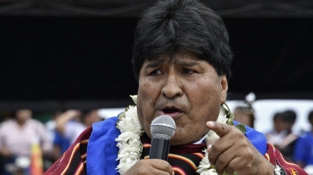  L'ancien président de Bolivie, Evo Morales.