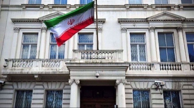 На фотографии из файла изображен вид на посольство Ирана в Лондоне, Великобритания.  | Фото: Press TV Iran