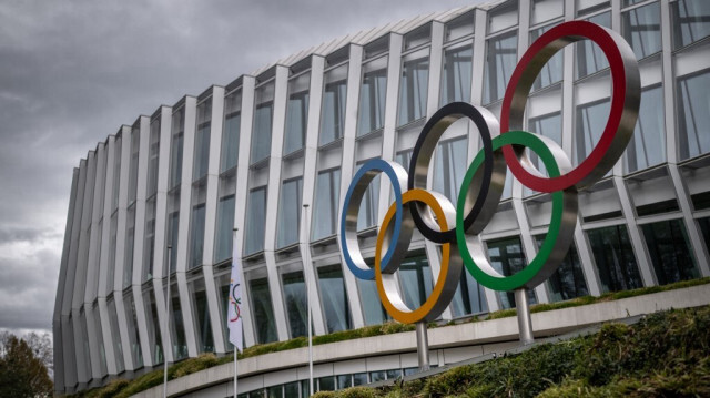 Siège du Comité International Olympique (CIO), à Lausanne le 25 mars 2023. 