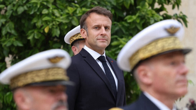 Le président de la République française, Emmanuel Macron.