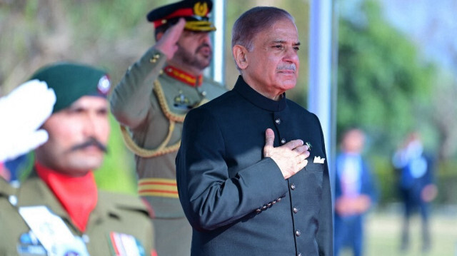 Le Premier ministre pakistanais Shehbaz Sharif.