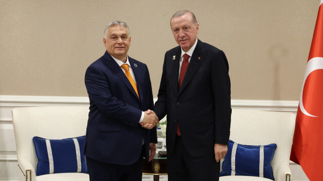Macaristan Başbakanı Orban - Cumhurbaşkanı Erdoğan 