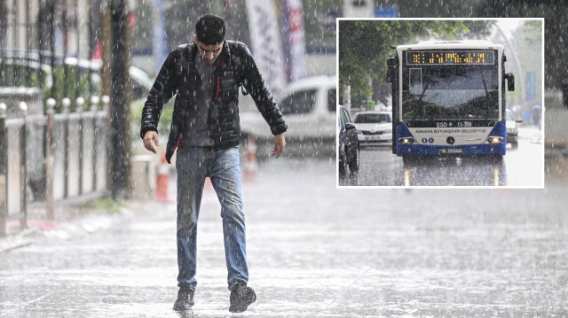 Meteorolojiden bazı illere yağış uyarısısı yapıldı. 