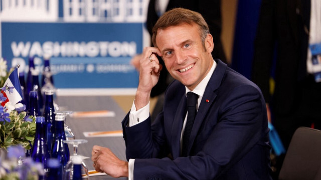 Le président de la République française, Emmanuel Macron.