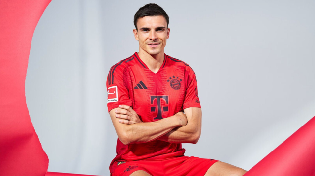 Le joueur portugais, Joao Palhinha, signe officiellement au club allemand du Bayern Munich, le 11 juillet 2024.