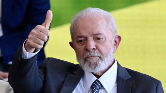 Le président de la République fédérative du Brésil, Luiz Inácio Lula da Silva.
