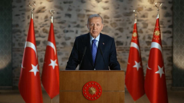 Le chef de l'État turc a prononcé une allocution à l'occasion de la commémoration du 29è anniversaire du génocide de Srebrenica, en Bosnie-Herzégovine, le 11 juillet 2024.