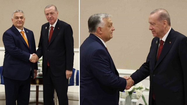 Cumhurbaşkanı Erdoğan, dün NATO Devlet ve Hükümet Başkanları Zirvesi kapsamında Macaristan Başbakanı Orban ile görüşmüştü.