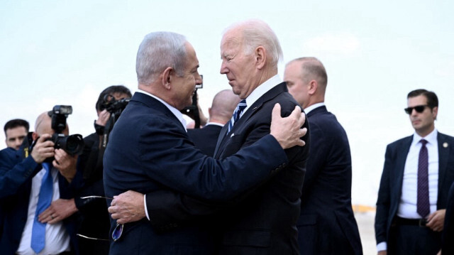 Le Premier ministre israélien, Benyamin Netanyahu et le président américain, Joe Biden.