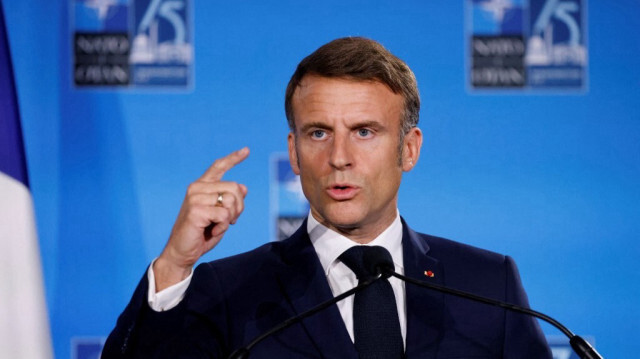 Le président de la République française, Emmanuel Macron.