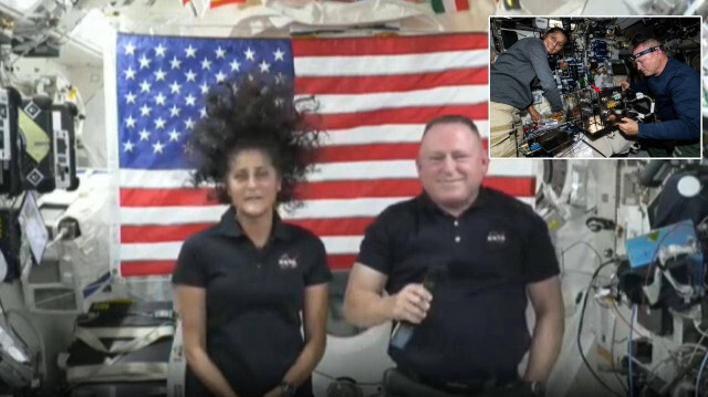 Uzayda mahsur kalan astronotlar Sunita Williams ve Butch Wilmore