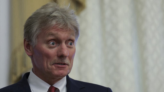 Le porte-parole du Kremlin, Dmitri Peskov, à Saint-Pétersbourg le 6 juin 2024. 