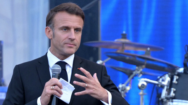 Le président français Emmanuel Macron.