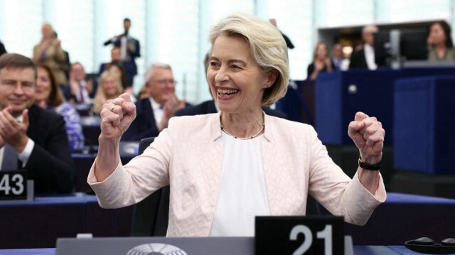 La présidente de la Commission européenne, Ursula von der Leyen.
