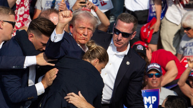 Eski ABD Başkanı Trump, 13 Temmuz'da Pensilvanya'da Butler bölgesinde mitingde kürsüden destekçilerine hitap ettiği sırada silahlı saldırıya uğramıştı.