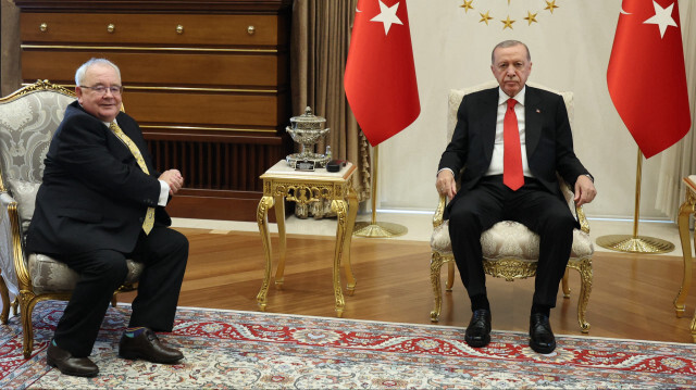 İrlanda Meclis Başkanı Sean O Fearghail ve Cumhurbaşkanı Erdoğan