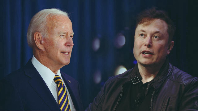 ABD Başkanı Joe Biden, Elon Musk.