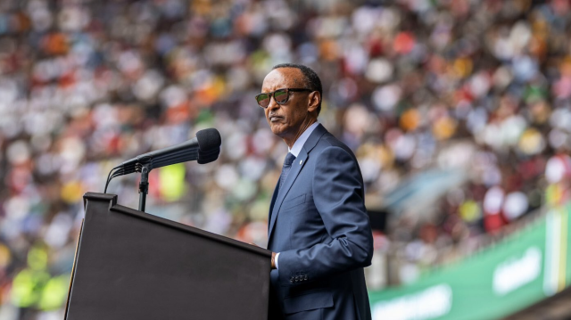 Le Président Rwandais Paul Kagame