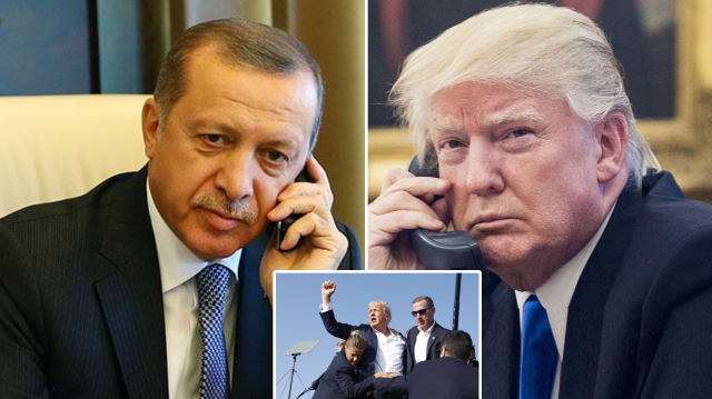 Cumhurbaşkanı Recep Tayyip Erdoğan - Donald Trump 