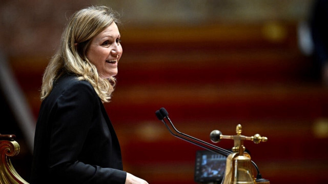 La présidente de l'Assemblée nationale de France, Yaël Braun-Pivet.