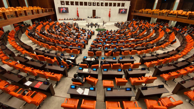 La Grande assemblée nationale de Türkiye, le 18 juillet 2024.