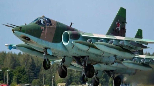 Le Su-25 est un appareil monoplace de conception soviétique développé dans les années 1970, pour des missions d'attaque au sol et soutien aérien. 