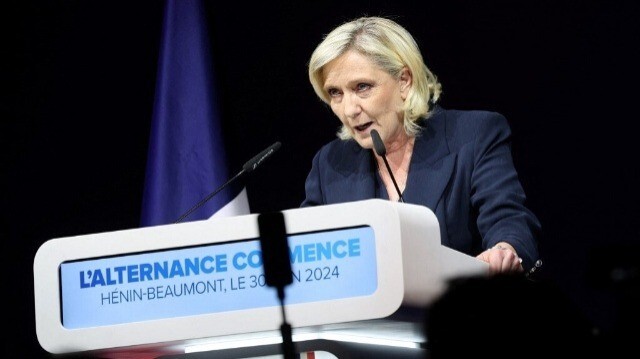 Marine Le Pen, le 30 juin 2024.