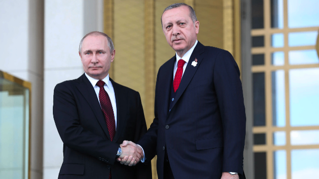 Cumhurbaşkanı Recep Tayyip Erdoğan- Rusya Devlet Başkanı Putin