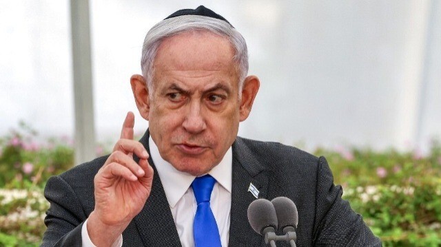 Le Premier ministre israélien Benjamin Netanyahu à Tel Aviv, le 18 juin 2024.