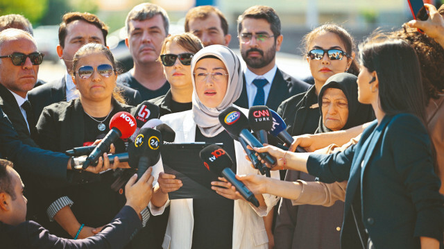 Sinan Ateş'in eşi Ayşe Ateş, duruşma sonrası yaptığı açıklamada davayla ilgili Meclis'te bir araştırma komisyonu kurulmasını talep etti.