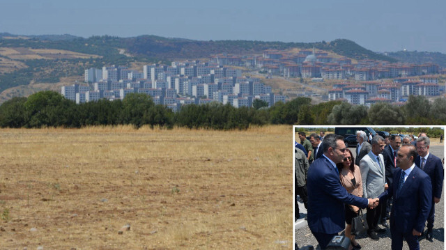 Bakan Kacır, Vali Ünlü ve Manisa Organize Sanayi Bölgesi Yönetim Kurulu Başkanı Türek ile diğer yetkililerden bilgi aldı.